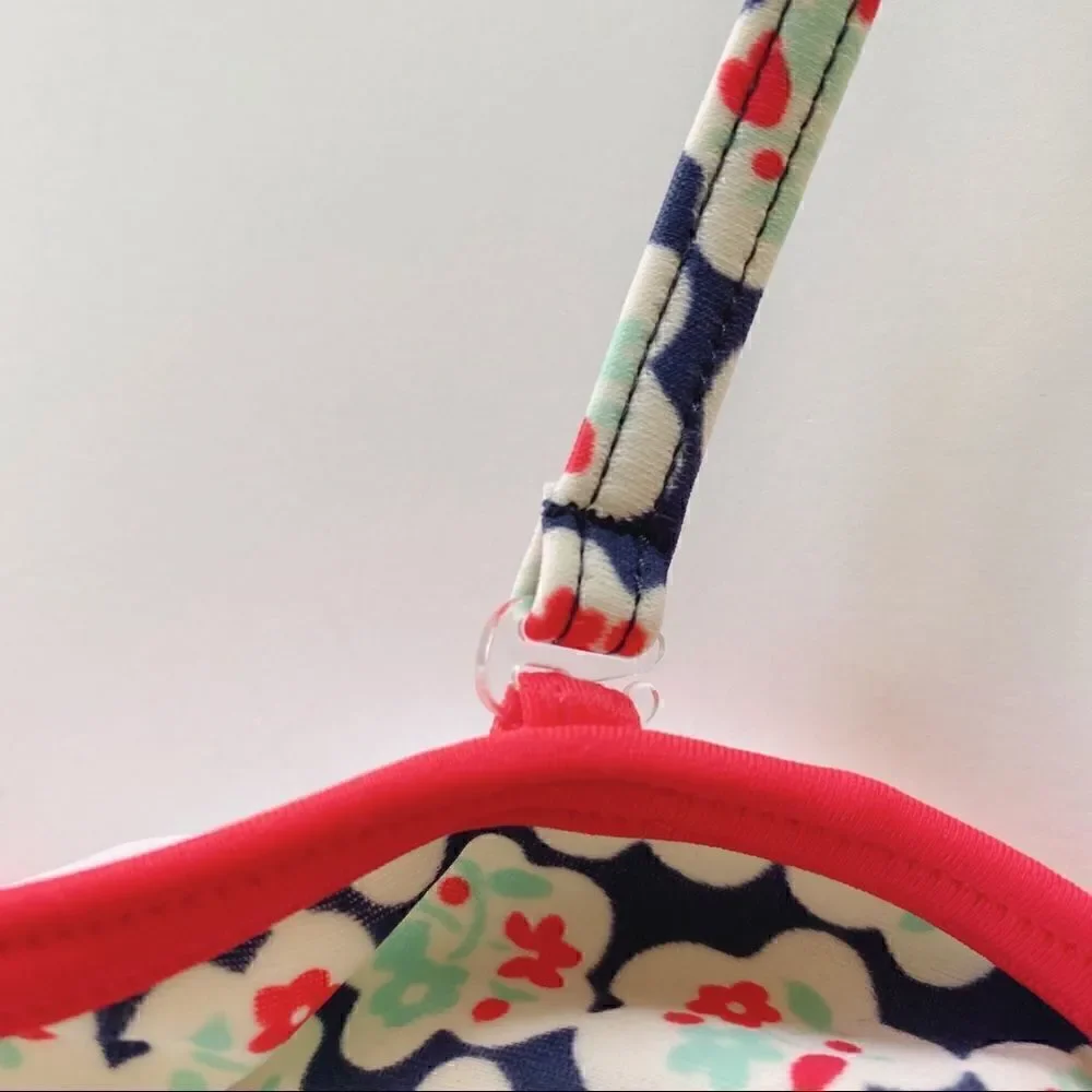 NWOT Johnnie B. Mini Boden Girls Floral Swim suit Top Tankini kids 15-16Y
